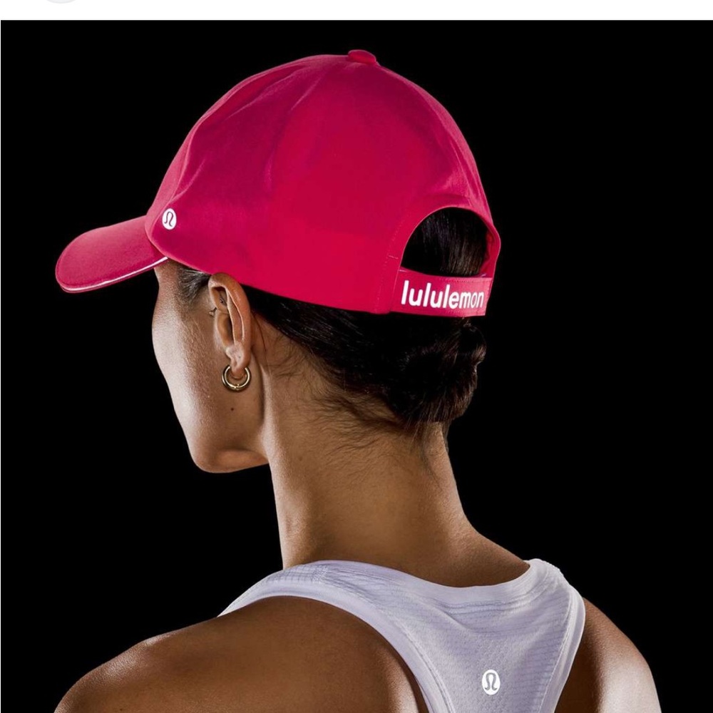 Lululemon Fast and Free Magenta Running Hat Women’s